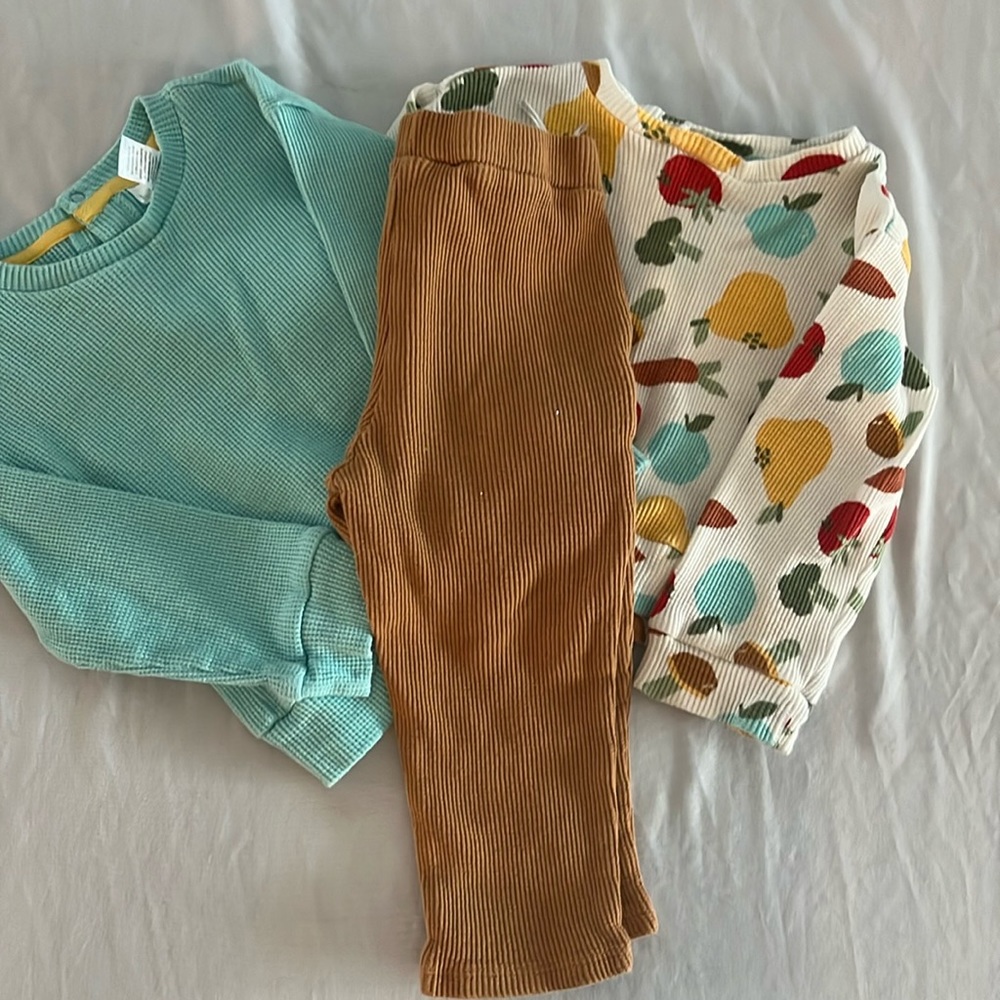 Indigo Baby Pant and Tops 3T